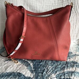 Michael Kors Sienna Pebbled Leather Shoulder Bag